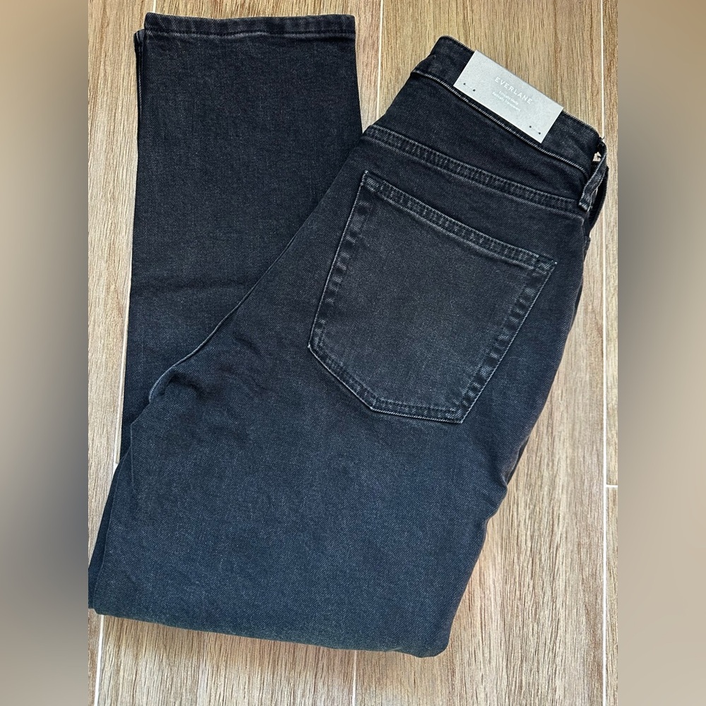 NWT Everlane The Cheeky Hourglass Jean in Black